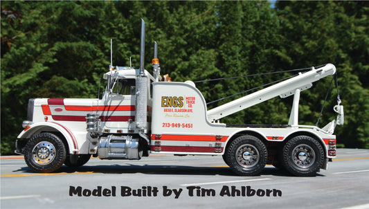 Pico Pete (Engs Motor Truck Peterbilt) Wrecker Model Decals