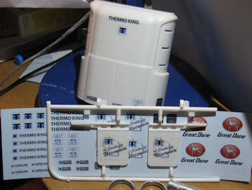 Semi Trailer Reefer Details Model Decals