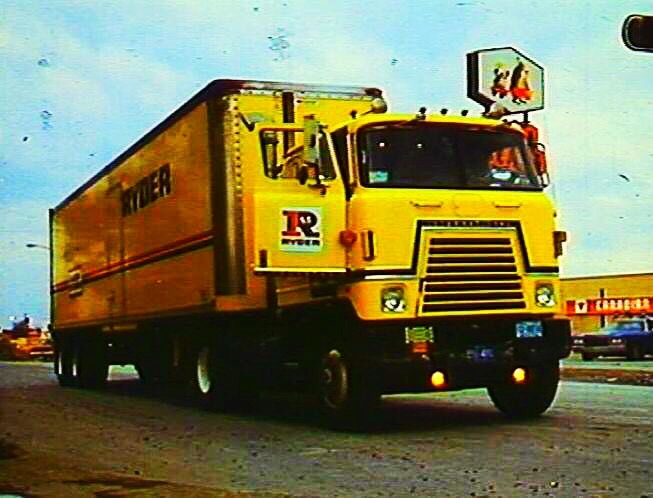 Ryder Short Hauler / Semi Truck Model Decals