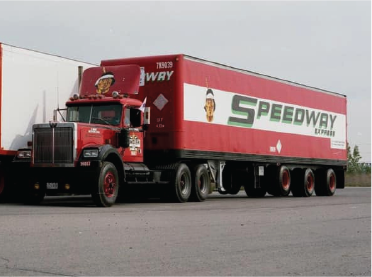 Speedway Express Model Decals