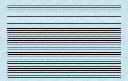 STR001 Custom Color Stripes Model Decals