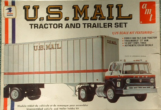 US Mail Semi Model Decals