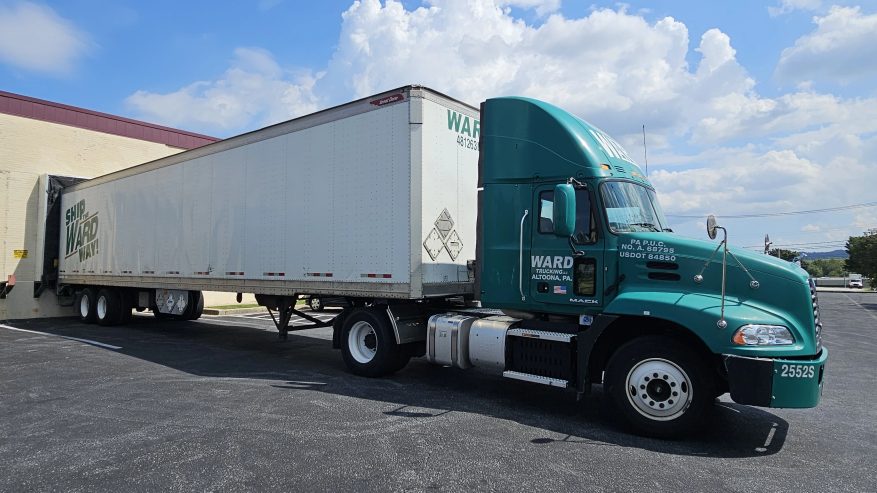 Ward Trucking Model Decals