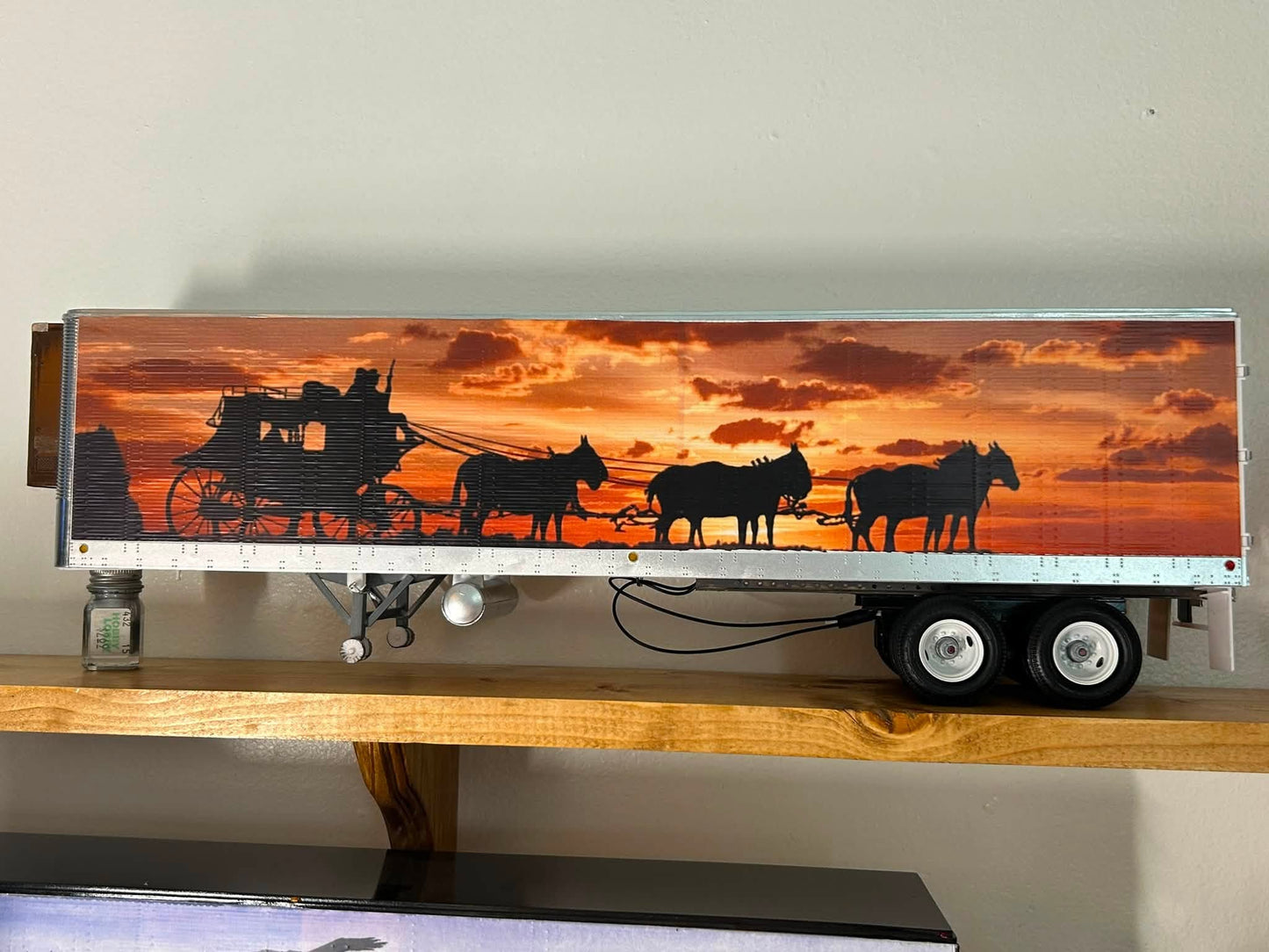 Western Silhouette Mural Decals