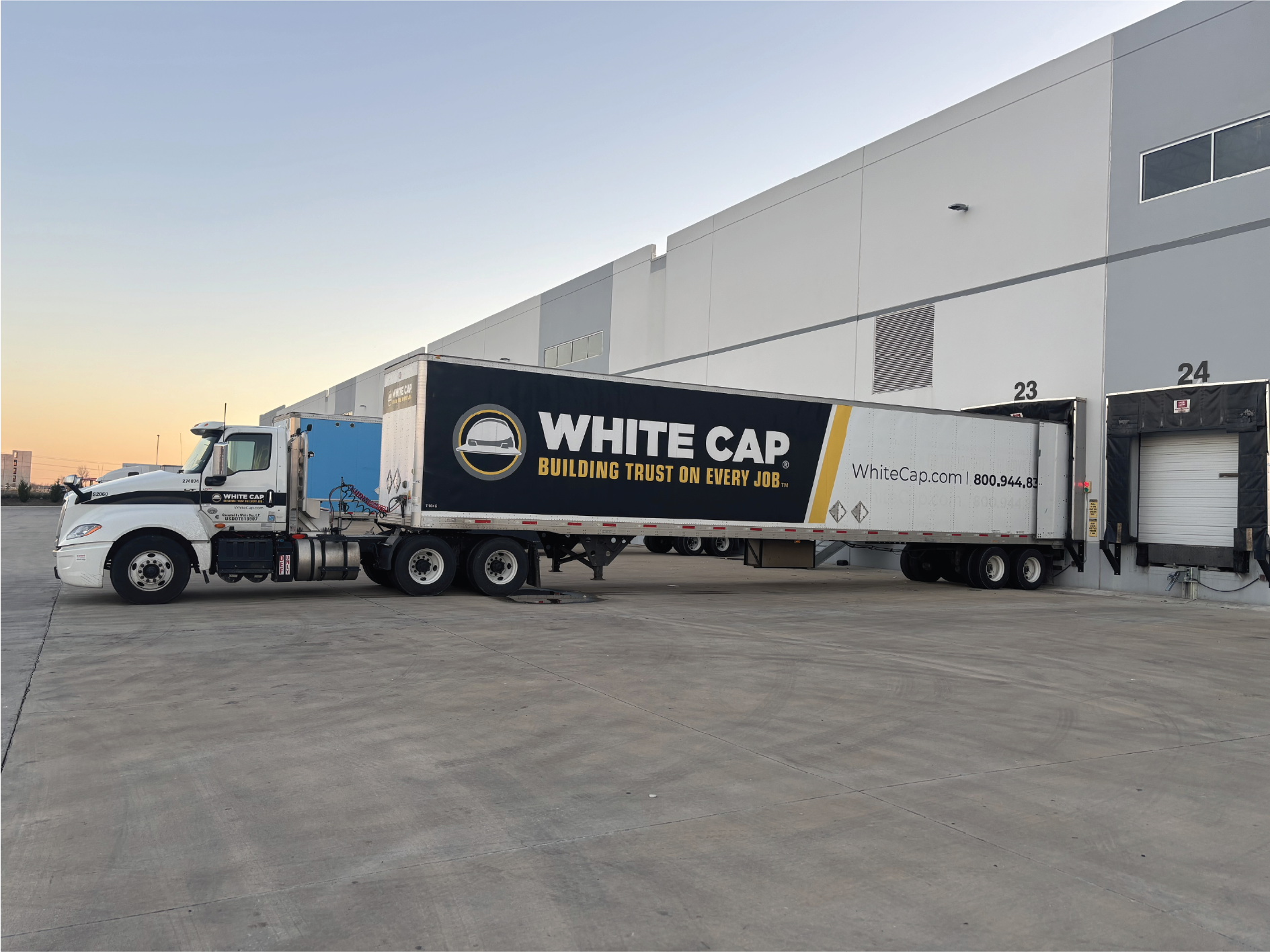 White Cap Sticker White Cap Model Decals – Model Truckers LLC