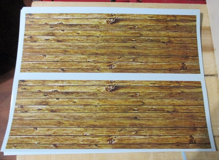 Truck Body and Semi Trailer Wood Flooring Set #2 Decals