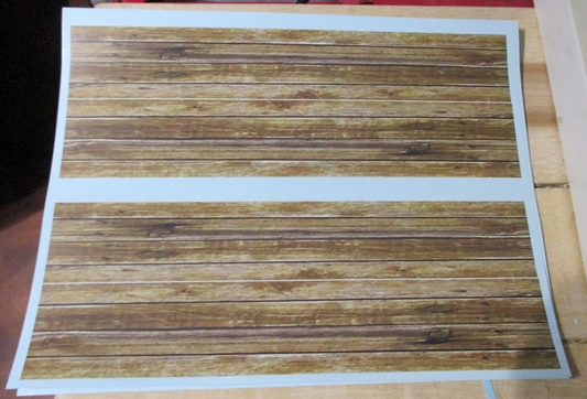 Truck Body and Semi Trailer Wood Flooring Set #3 Decals