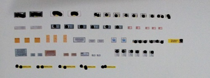 Engine Detail Decals – Model Truckers LLC