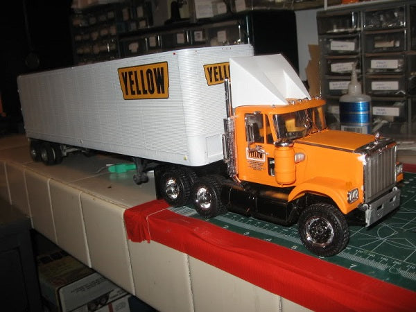 Yellow Freight Model Decals